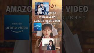 Prime  Top 5 K Drama List In Hindi Dubbed kdrama revew tranding