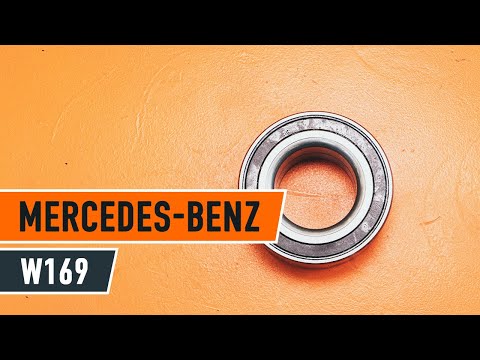 MERCEDES-BENZ A W169 repair tutorial