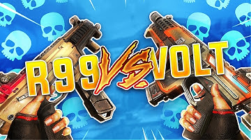 R99 VS VOLT TESTING WHICH IS BETTER (APEX LEGENDS SEASON 7)