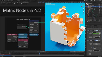 Blender 4.2 Matrix Nodes!