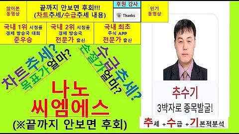 나노씨엠에스(247660) 추수기(추수) 전문가 종목분석및 향후주가전망