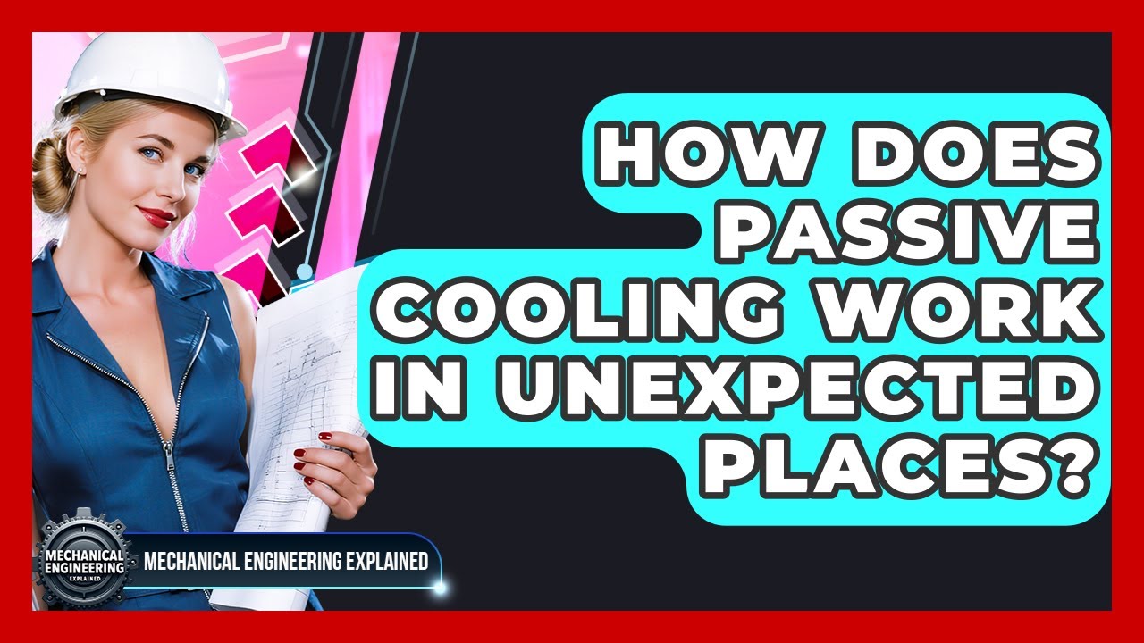How Does Passive Cooling Work In Unexpected Places? - Mechanical Engineering Explained