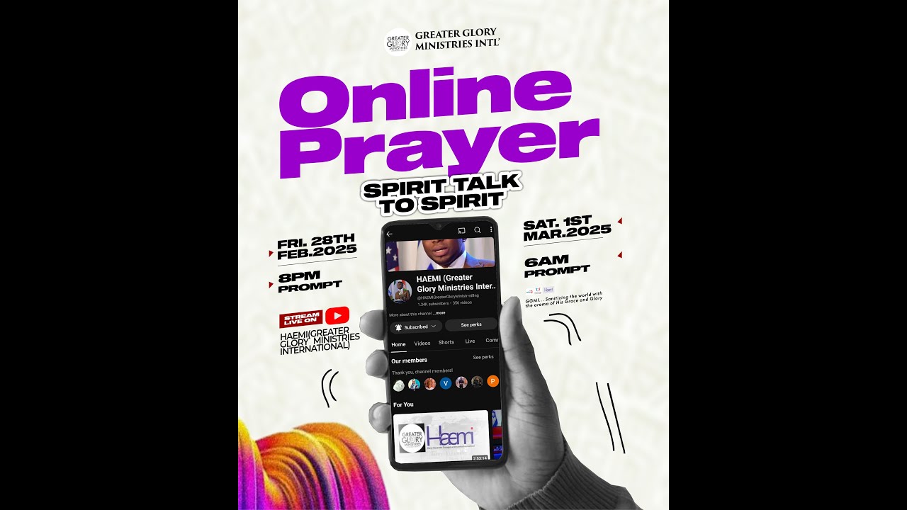ONLINE PRAYER SERVICE ||SPIRIT TALK TO SPIRIT|| - YouTube