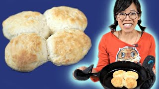 How to Make Old-Fashioned HAND MEASURED Biscuits -- a NO MEASURING CUP recipe