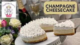 CHAMPAGNE CHEESECAKE - CHAMPAN CHEESECAKE by ANGELICAKES.DESSERTS