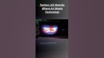 Discover the Magic of Techon LED Boards #techonled #trending #advertising #leddisplay #displayboards