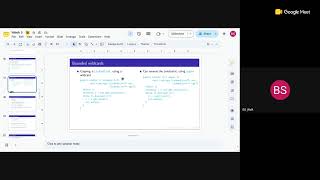 Week 5 | Session 1 -JAVA