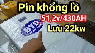 Solar Shop - View the core of the 51.2v\/430Ah Lithium Battery Block that stores 22kw of durable a...
