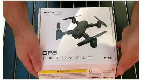 Dragon Touch DF01F Folding GPS FPV Drone