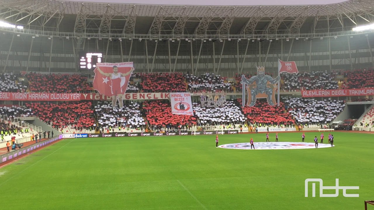 SİVASSPOR TARİHİNDE Kİ TÜM KOREOGRAFİLER (MUHTEŞEM VİDEO)