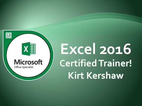 Microsoft Excel 2016: Publish to Web