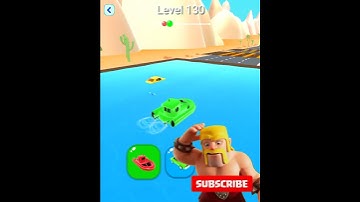 Shape-shifting Funny Race All Levels Gameplay Walkthrough Master Level #130 BeamNG.drive #Shorts