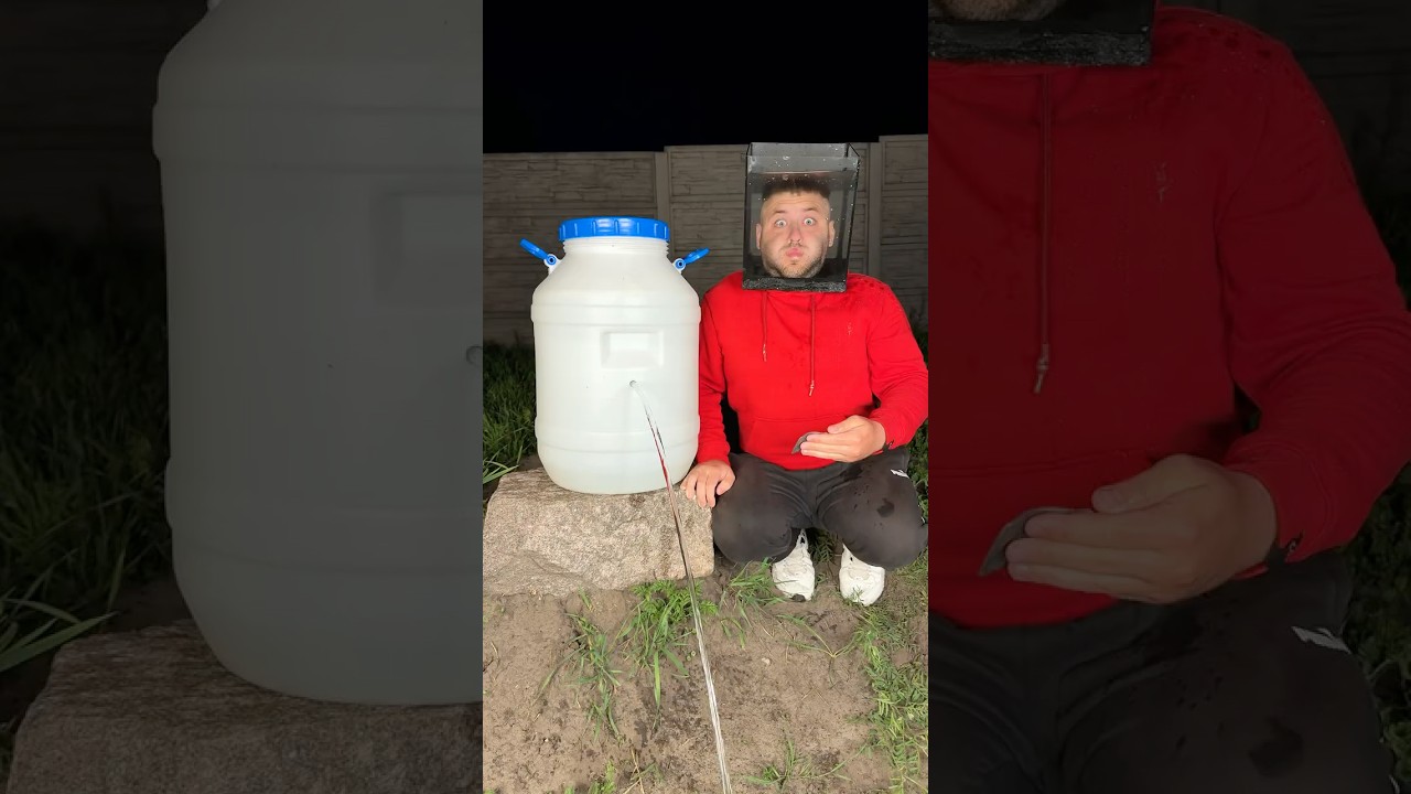 ✅ The guy shows SURVIVAL skills: repairing a barrel in the wild 🌲🪣💦