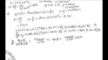 Solution to tenth problem in oscillations revision lecture