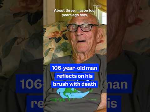 Thumbnail: A 106-year-old #Navy vet reflects on a near-death experience. #veteran #aging