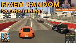 An Amazingly Entertaining Race! - GTA FiveM Random All №22