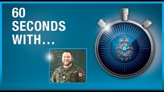 60 Seconds With Sgt Matthew Ramsay