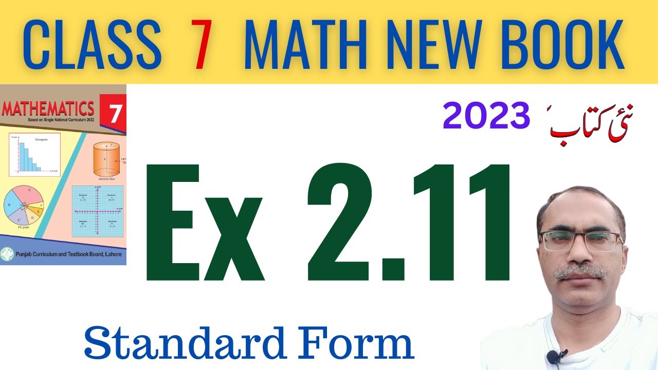 7Th Class Math Exercise 2.11 || 7Th Class Math New Book 2023 || SNC 2023-24