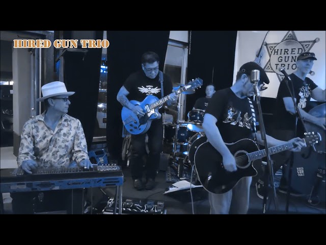 HIRED GUN TRIO - TAKE MY HAND - LIVE AT OUR PLACE, LAKE FOREST, CA.
