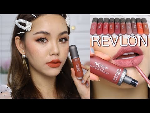 SWATCH REVLON ลิปแมท เนื้อมูส โคตรสวย | Wonderpeach