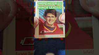 Opening Up a Pack of 1991 Line Drive Minor League Baseball Cards