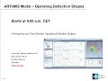 Webinar on Operating Deflection Shapes Analysis using ARTeMIS Modal