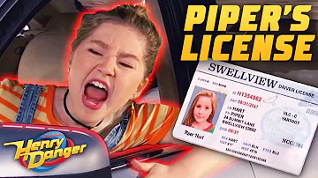 Piper Has A Driver's License?! 🚗 | Henry Danger