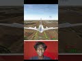 flight landing serious issues #trending #funny #comedy