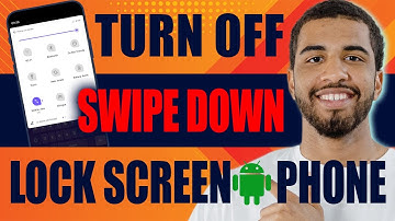 How to Turn off Swipe Down on Lock Screen Android Phone (2025)
