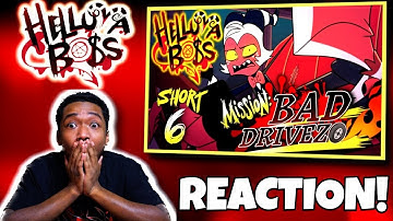 HELLUVA SHORTS 6 // MISSION: BAD DRIVEZO // HELLUVA BOSS REACTION!!! 😈🔥