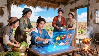 Traveled To A Famine Era,I Awakened A God-Level System, Married Three Beauties, Lived Richly Them!