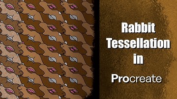 Rabbit Tessellation in PROcreate