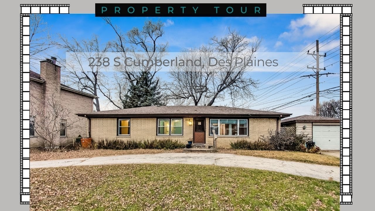 3 bedroom ranch AFFORDABLE in Des Plaines YouTube