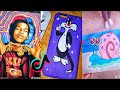 People Painting Things on TikTok for 7 Minutes Straight Part 18 | Tik Tok Art