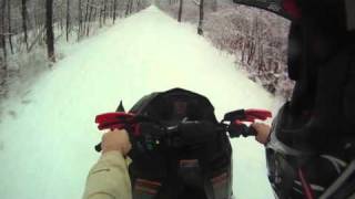 First Ride Of The Year Fresh Snow Fall