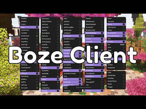Boze Client! (Best 1.20.1 Free Hacked Client)