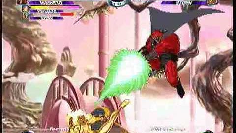 MvC2 Online (360): Brett (MSP) vs NWH Backstage (MSP) 5 .:1.21.10:.