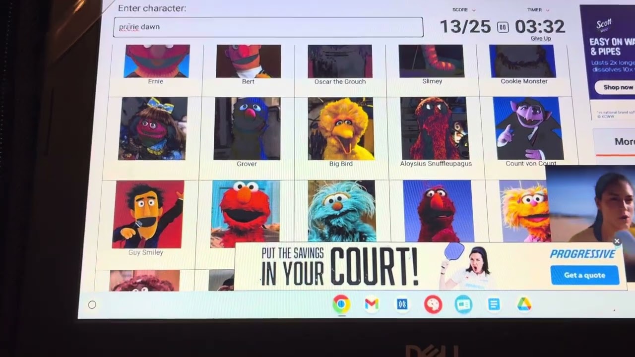 Sesame Street Characters Quiz