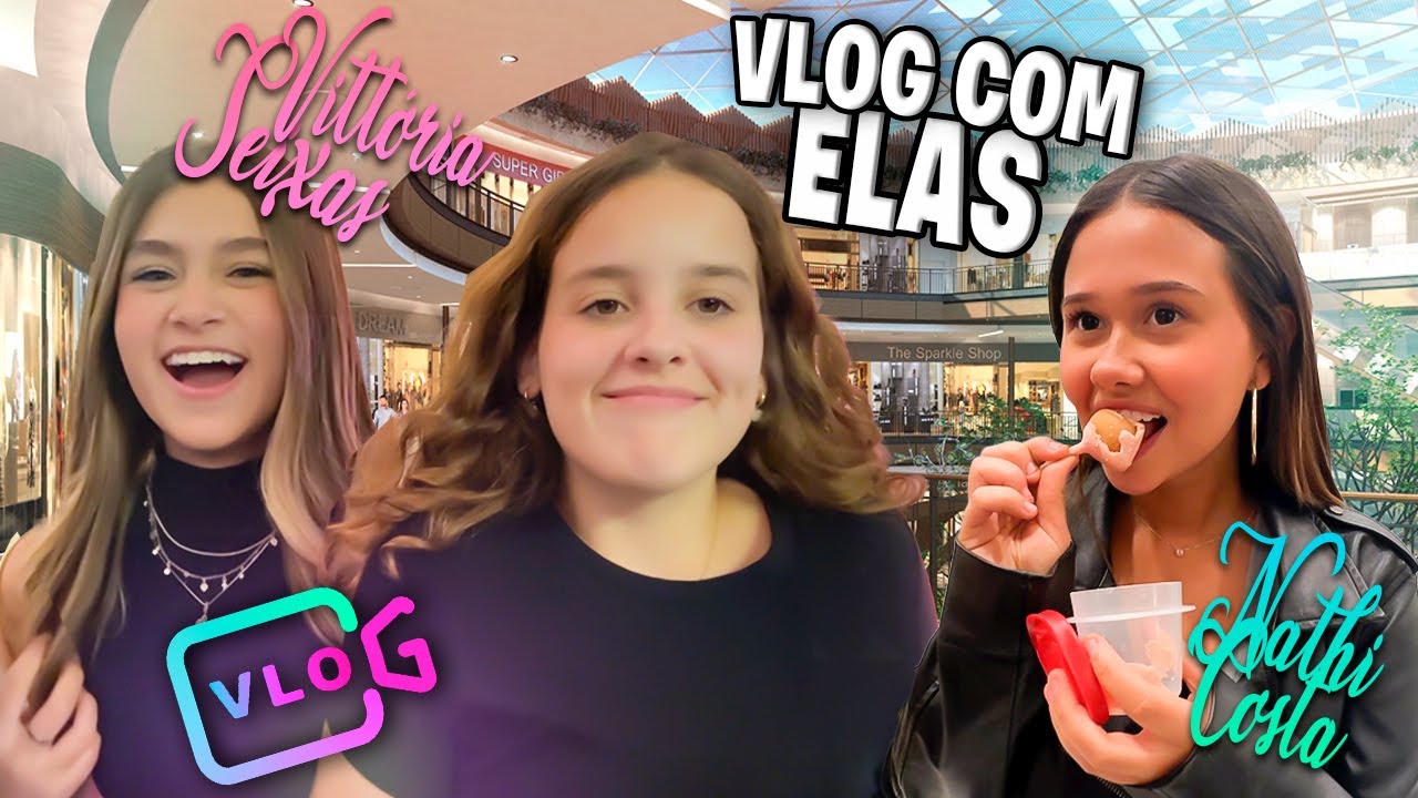 SAINDO COM NATHI COSTAS E VITTORIA SEIXAS NO BRASIL 🇧🇷