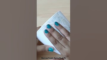 Tutorial 26: How to use Deco transfer sheet | Pot Decoration idea  #shorts #short #potpaintingideas