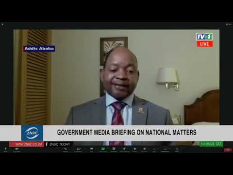 Mweetwa Confirms move to amend non-contentious constitutional issues- Amb Emmanuel Mwamba