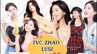 Tvc Zhao Lusi X Melissa X Bysome X Perfect Diary X New Style Make-Up X Teenie Weenie X Qina