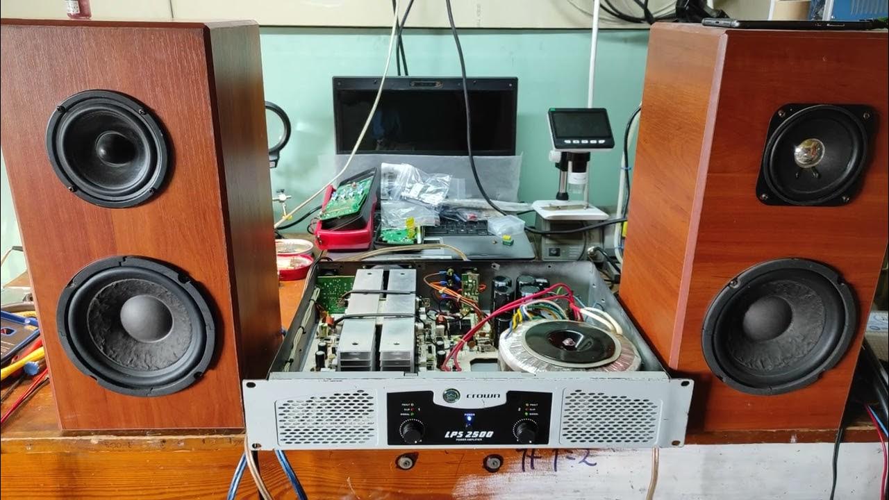CROWN LPS 2500 - YouTube