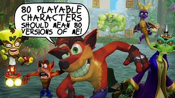 N. Sane things about characters in Crash Bandicoot N. Sane Trilogy