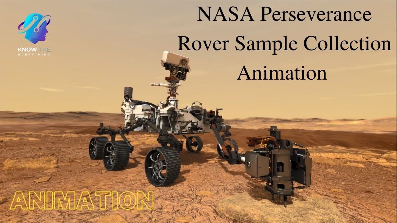 NASA Perseverance Rover Sample Collection Animation | Mars Mission ...
