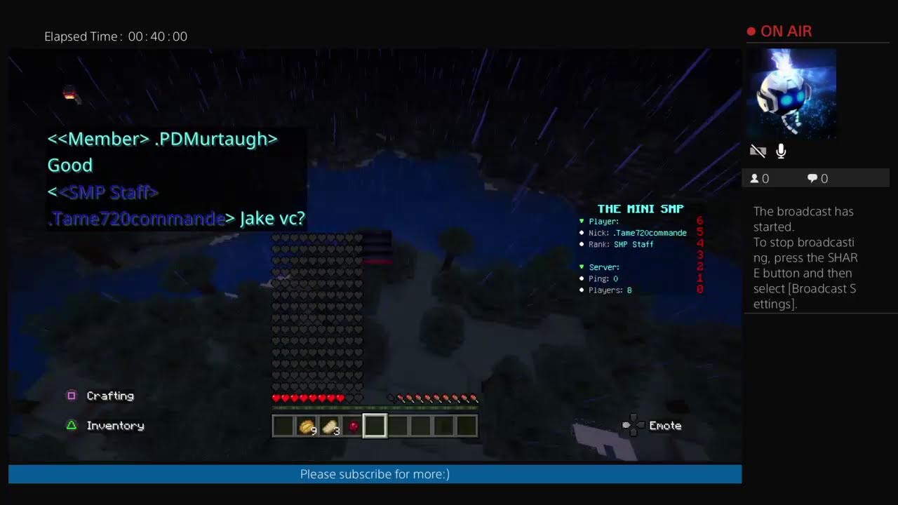 Minecraft mini smp season 2 LORE stream the meeting