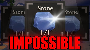 Why STONE Is Impossible to Get in The Forge! (Roblox)