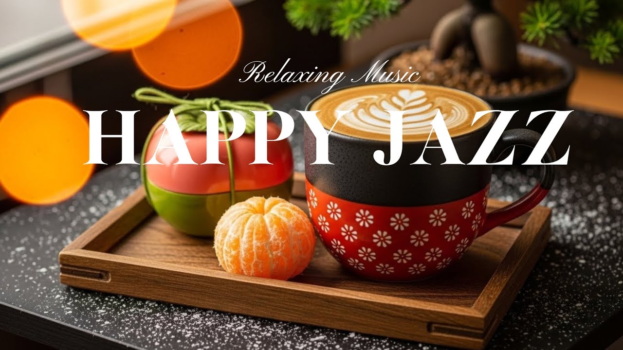 Happy January Jazz ☕ Feeling Relaxing Jazz Cafe Music & Bossa Nova Piano For Work, Study, Relax 
