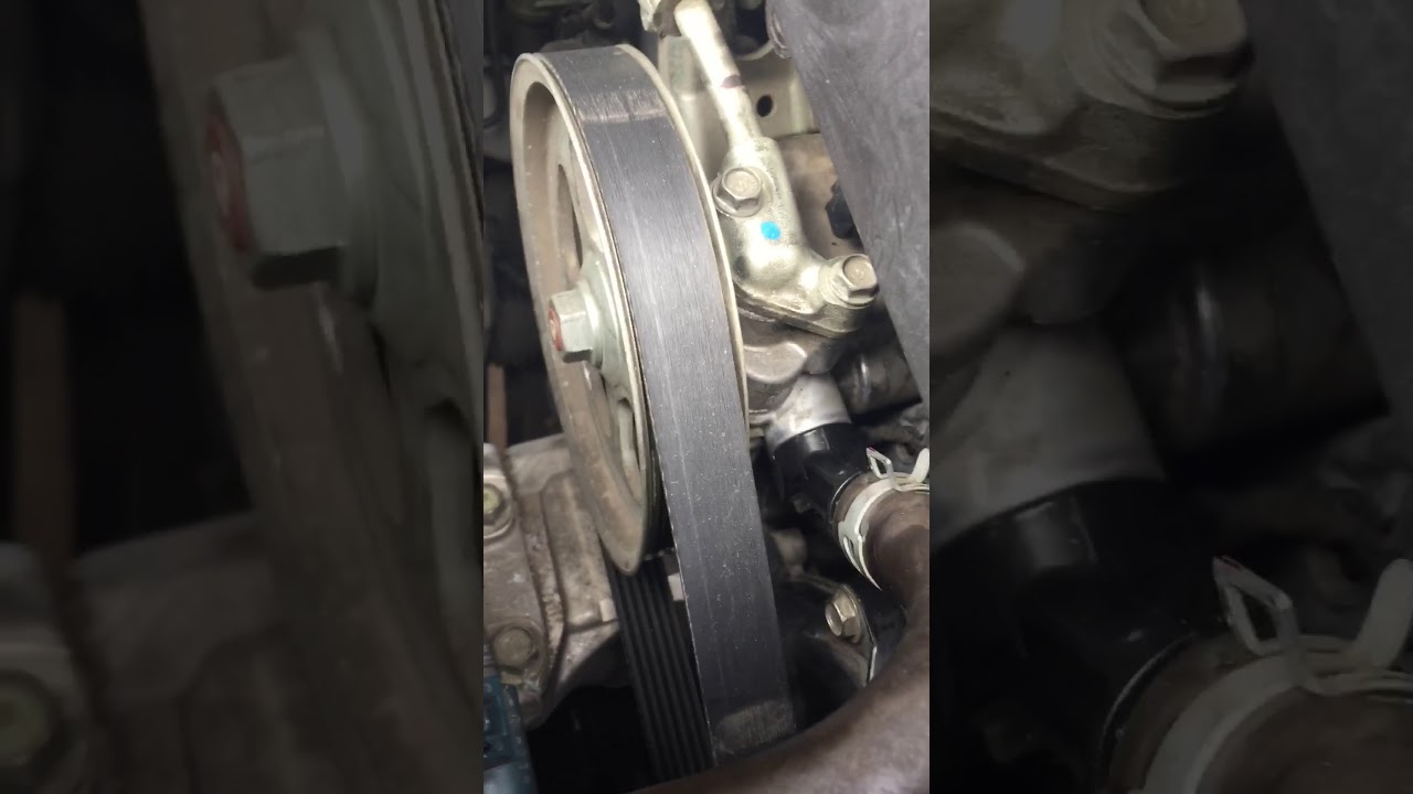 2008 Honda Pilot power steering pump o-ring - YouTube
