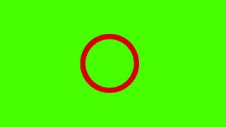 Animated Green Screen Circle Effect
